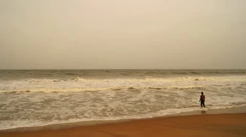 Indian Beach Stock Footage 11621410