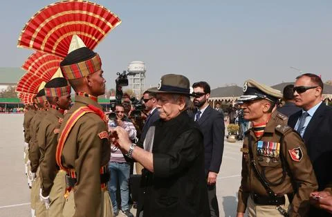 Indian Border Security Force passing out parade in Srinagar, India - 26 Oct 2024 Photos