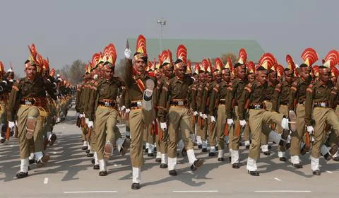 Indian Border Security Force passing out parade in Srinagar, India - 26 Oct 2024 Photos