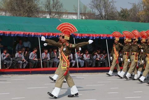 Indian Border Security Force passing out parade in Srinagar, India - 26 Oct 2024 Photos