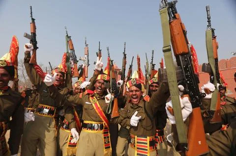 Indian Border Security Force passing out parade in Srinagar, India - 26 Oct 2024 Photos