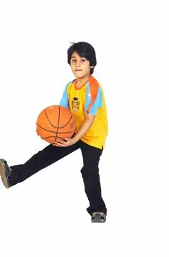 Indian Boy with Ball Stock Photos