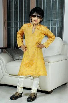 Indian Boy in Home Stock Photos
