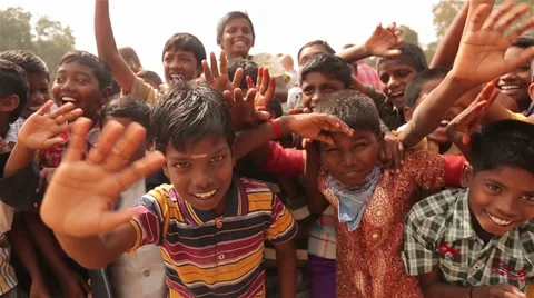 Indian Boys Smiling Stock Footage 38191081