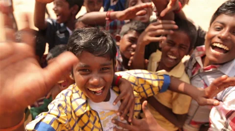 Indian Boys Smiling Stock Footage 38193639