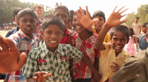 Indian Boys Smiling Stock Footage 38195610