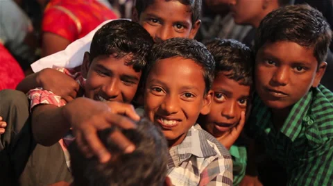 Indian Boys Smiling Stock Footage 38195825
