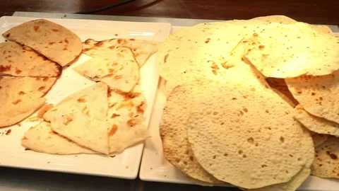 INDIAN BREAD Stock Footage 272219437