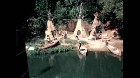 Indian camp Stock Footage 276289737