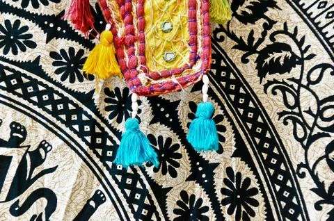 Indian carpet Foto stock