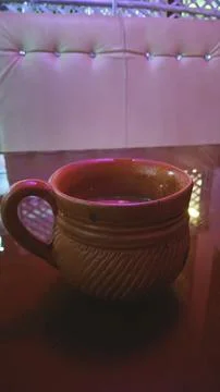 Indian chai in cups Stock Photos