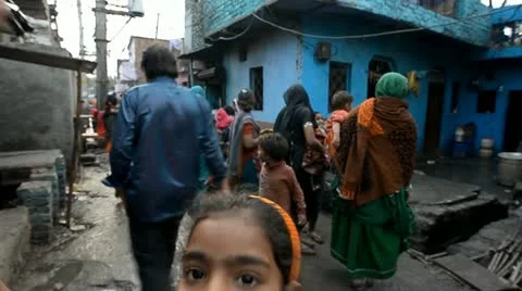 Indian children Stock Footage 21925404