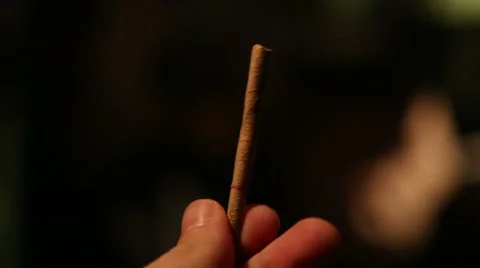 Indian cigarette called Beedi Stock Footage 67454146