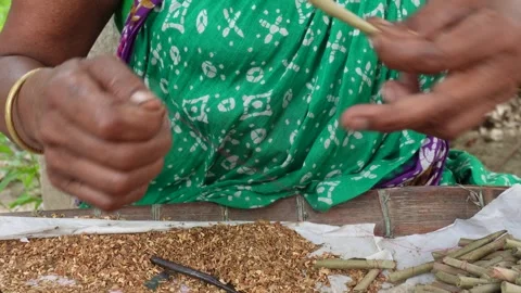 Indian cigarette Stock-Footage 342277587