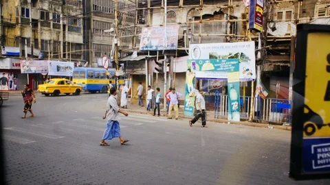 Indian city Stock Footage 90837722