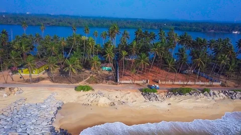 Indian Coastline Stock Footage 106206427