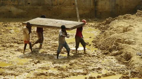 Indian construction site Stock Footage 22224975