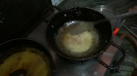 Indian cooking 스톡 동영상 32138012