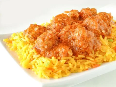 Indian Curry meal Stock Photos