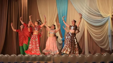 Indian dance Stock Footage 21300630