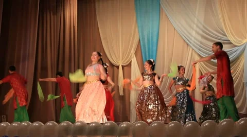 Indian dance Stock Footage 21301886