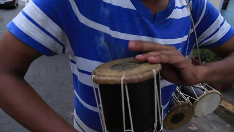 Indian drummer Stock Footage 151026966