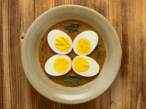 Indian egg curry Stock Photos