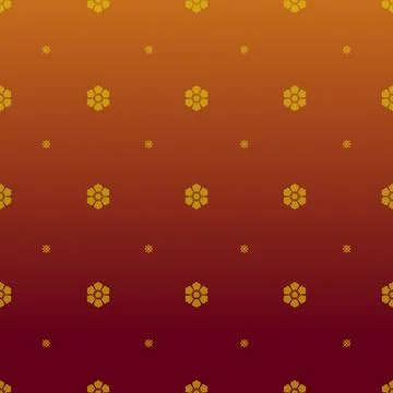 Indian ethnic sari design which is originated in india Stock Illustration