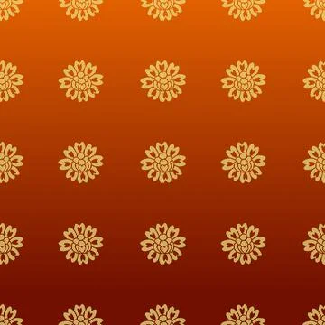 Indian ethnic sari design which is originated in india Stock Illustration
