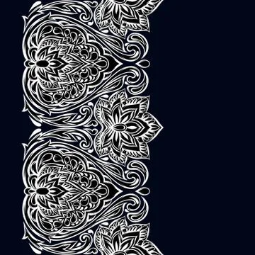 Indian ethnic seamless pattern. Stockillustratie