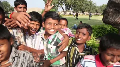 Indian family Stock Footage 22308392