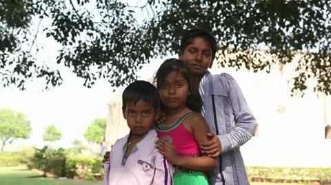 Indian family Stock Footage 22308420