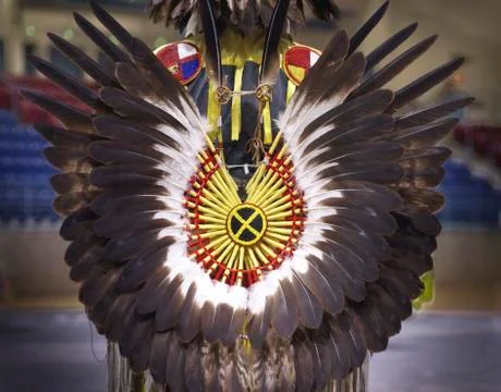 Indian Feather Bustle Stock Photos