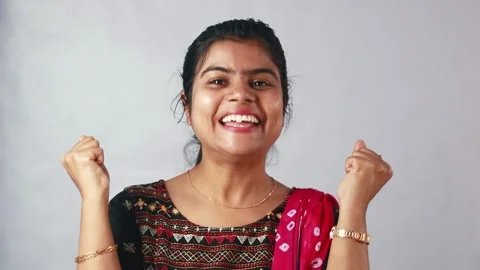 Indian female expression Stock Footage 274046350