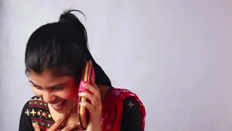 Indian female expression Stock Footage 274830780