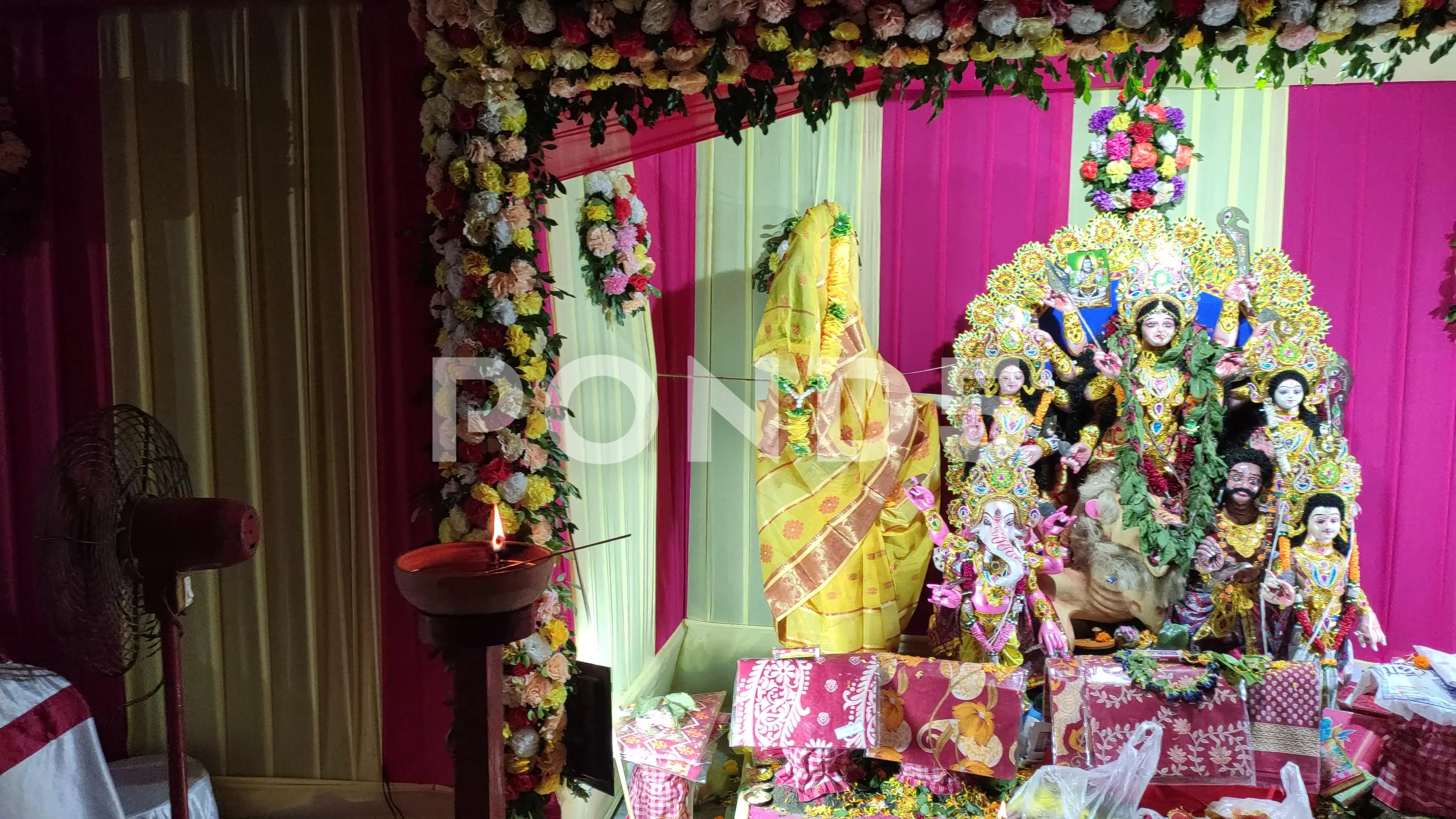 Indian Festivals - Durga Puja | Stock Video | Pond5