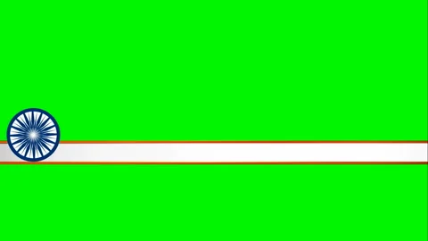 Indian flag  for 15 August independence day celebrations Video stock 131998284
