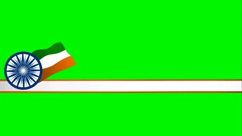 Indian flag  for 15 August independence day celebrations Video stock 132003613