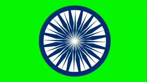 Indian flag  for 15 August independence day celebrations Video stock 132014417