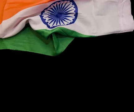 Indian Flag Copy Space Stock Photos