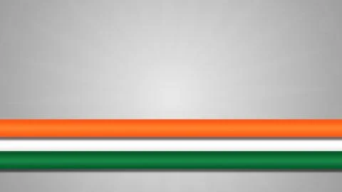Indian flag creative background with copy space イラスト素材