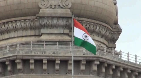 Indian flag Stock Footage 8513395