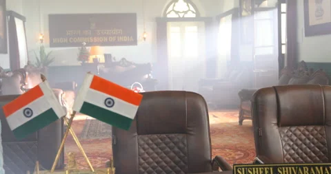 Indian Flag Stock Footage 288636569