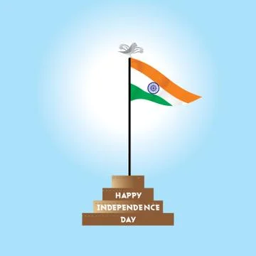 Indian flag Stock Illustration