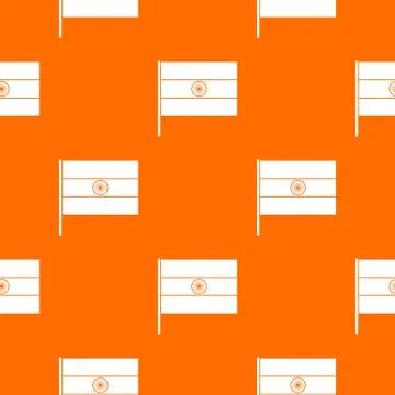 Indian flag pattern seamless Stock Illustration
