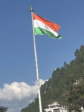 INDIAN FLAG Foto stock