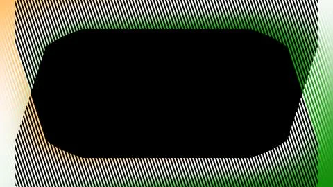 Indian flag Tech Frame Design イラスト素材