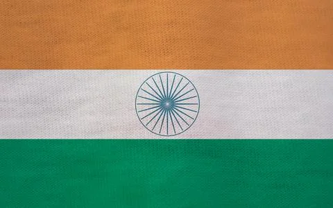 Indian flag texture as a background Illustrazione stock