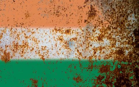 Indian flag texture as a background Stock Photos