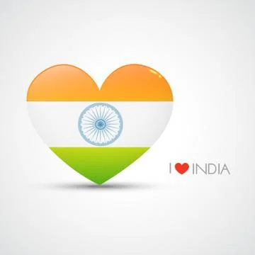Indian flag vector Illustrazione stock